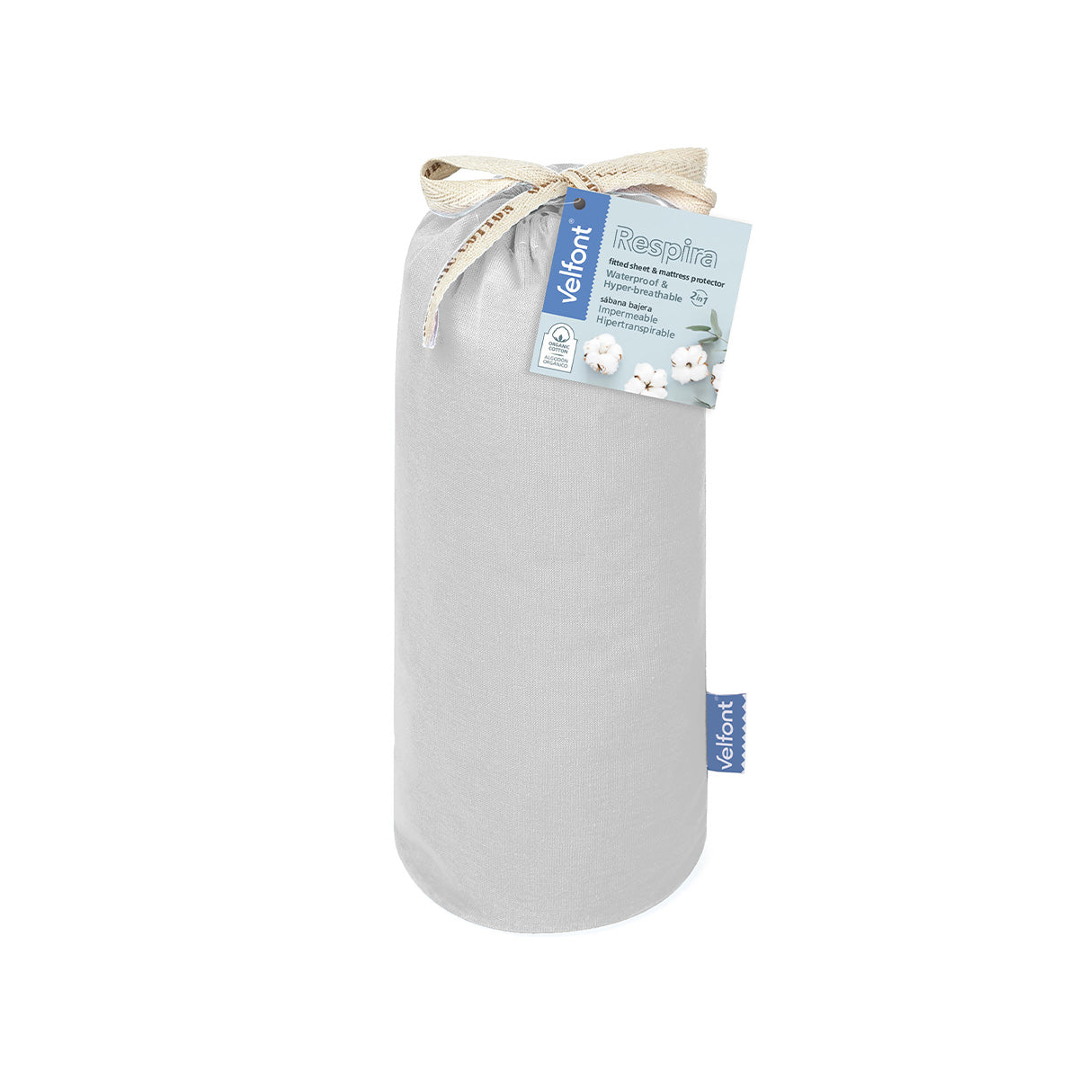 ПРОТЕКТОР ЗА МАТРАК VELFONT RESPIRA LIGHT GREY